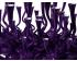 Swing vase purple MEDIUM